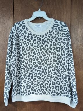 Grayson Threads Cream and White Cozy Pullover EUC XL